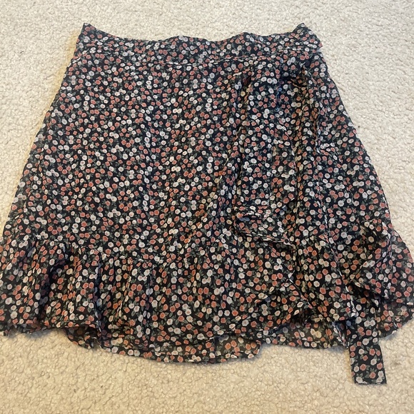 Mini Wrap Skirt - Picture 1 of 4